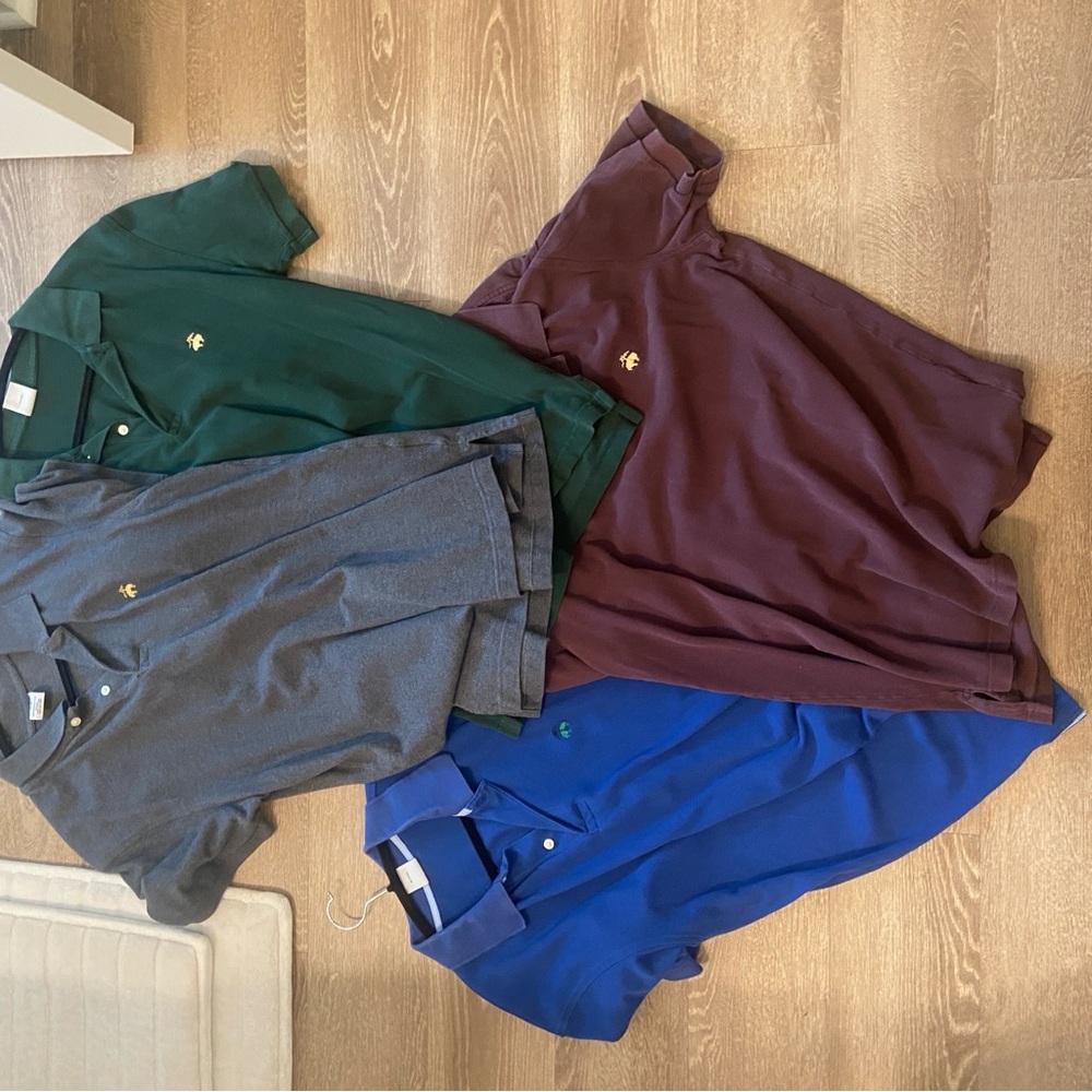 Brooks Brothers Blue Polo Shirts